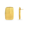 Picture of Fluted Rectangular Stud Earrings