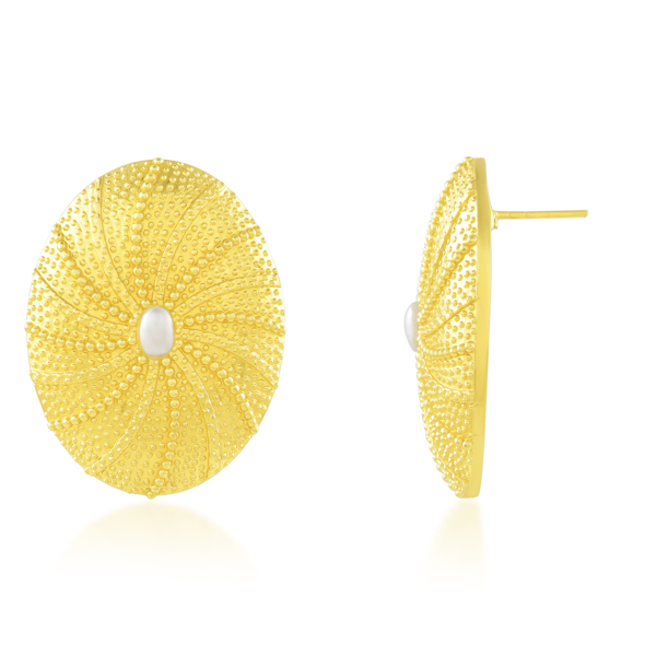 Picture of Textured Dome Studs Earrings