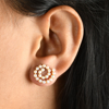 Picture of Spiral Round Beaded Studs