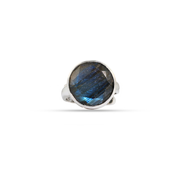 Picture of Cocktail Faceted Adjustable Ring